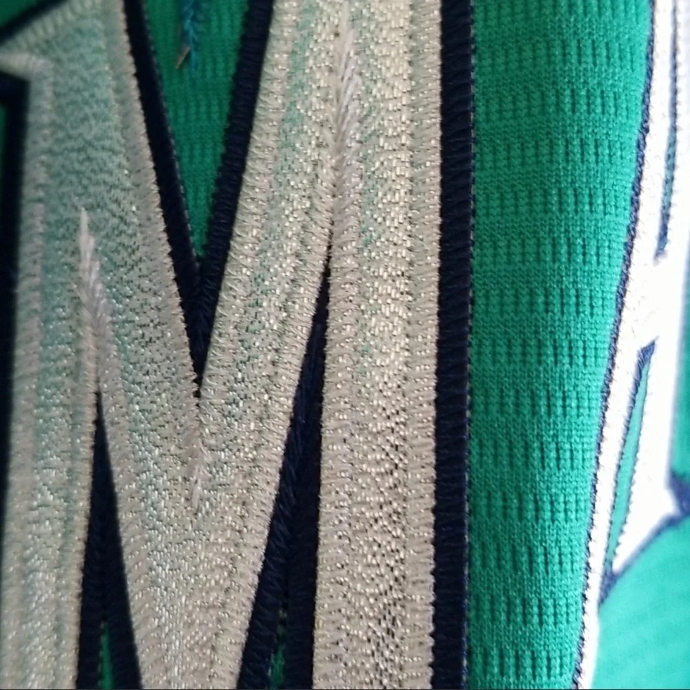 Nike MLB Seattle Mariners Teal Button-Up Jersey